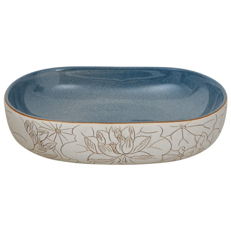 ClassicLiving Weist 59mm L x 40mm W Ceramic Oval Sink