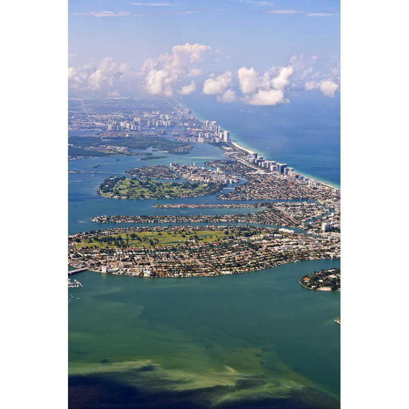 Miami Beach - Photographie sur toile tendue, H 36 po x l 24 po