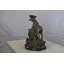 Statue Shue Moose on a rock - Taille: L 9 po x l 7 po x H 14 po.