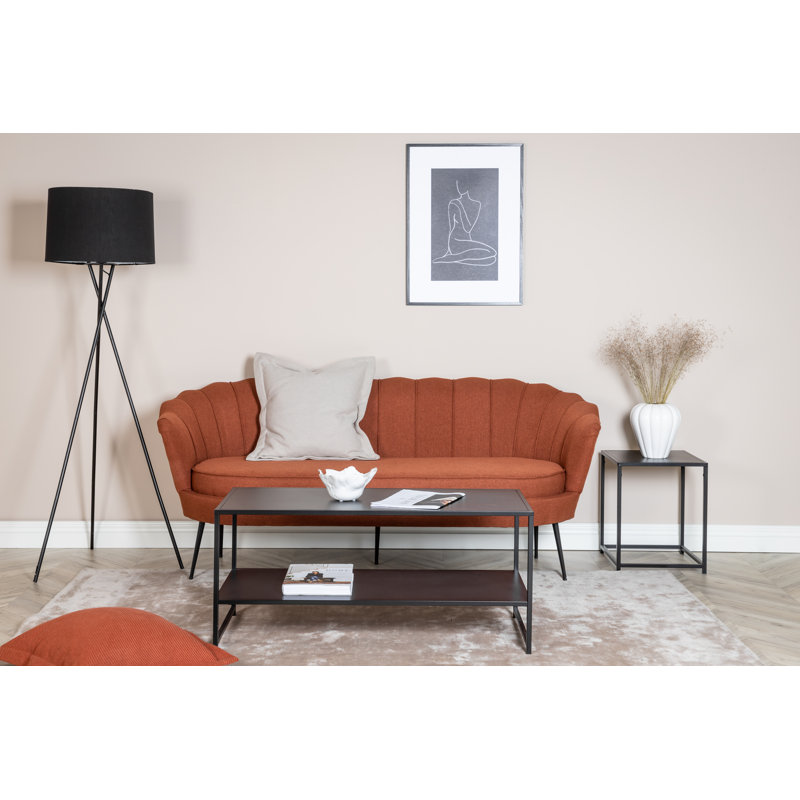 Analyss 3 Seater Sofa, Rusty Red