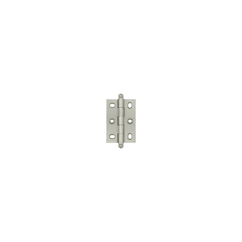 2.5'' x 1.75'' Butt Bearing Hinge, Brushed Nickel