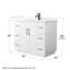 Elan TK 42" Freestanding Single Bathroom Vanity with Cultured Marble Top-775590281-775590284-775590279