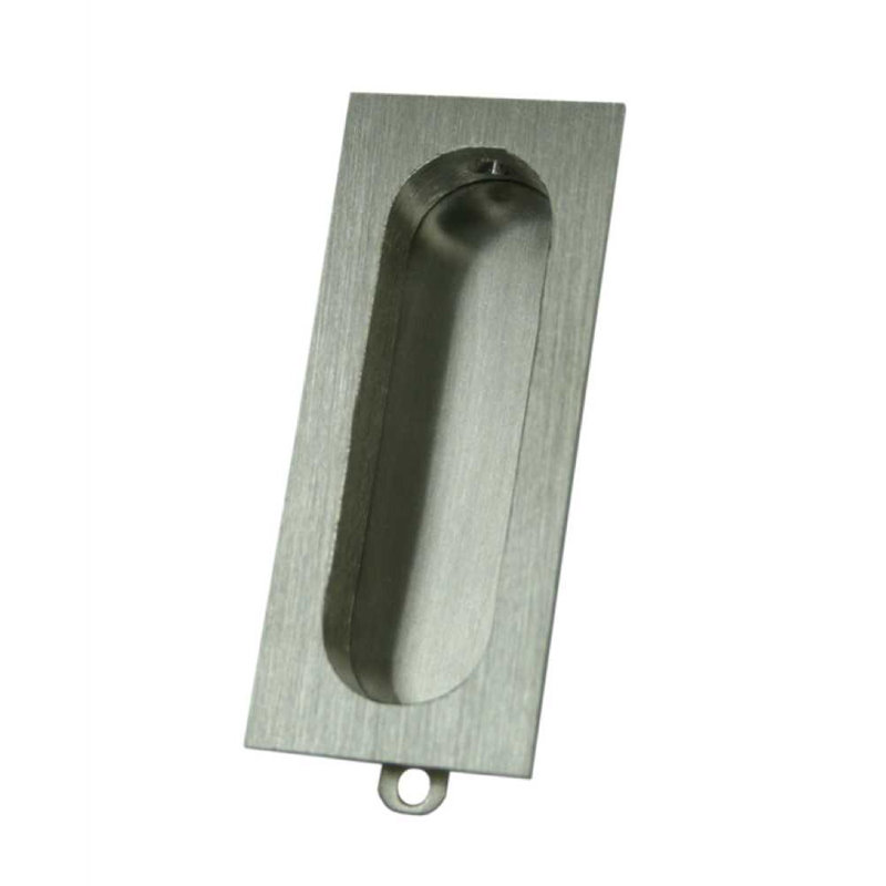 Recessed Pull, Antique Nickel