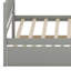 Lit plateforme avec lit gigogne-966863024