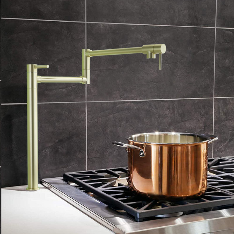 NOVEL Kitchen Faucet, Brushed Gold