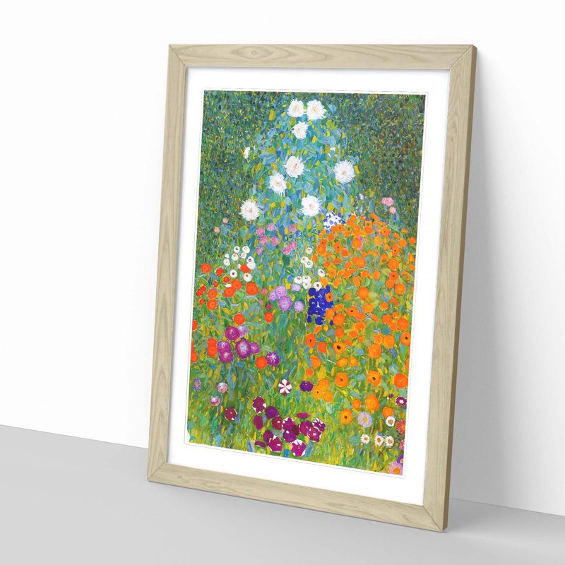 Gustav Klimt - Single Picture Frame Painting, Oak