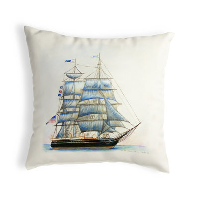 Outdoor Reversible Throw Pillow