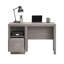 Bureau moderne en bois avec tiroir classeur, gris moyen