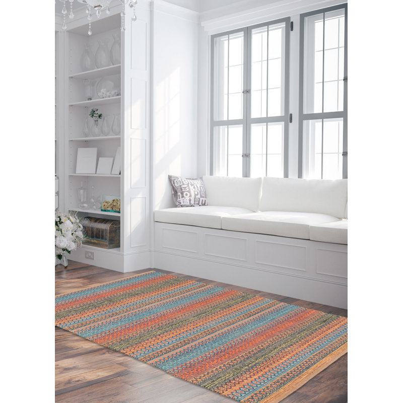 Wool Geometric Indoor Rug