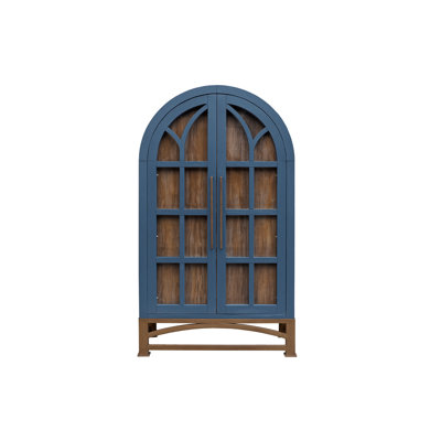 Ivey 2 Glass Door Cabinet