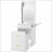 Small Vanity Desk with Mirror and Light, Dressing Table with Charging Station & Fold-up Panel for Small Space, Compact Makeup Vanity Set with Hidden Stool for Bedroom