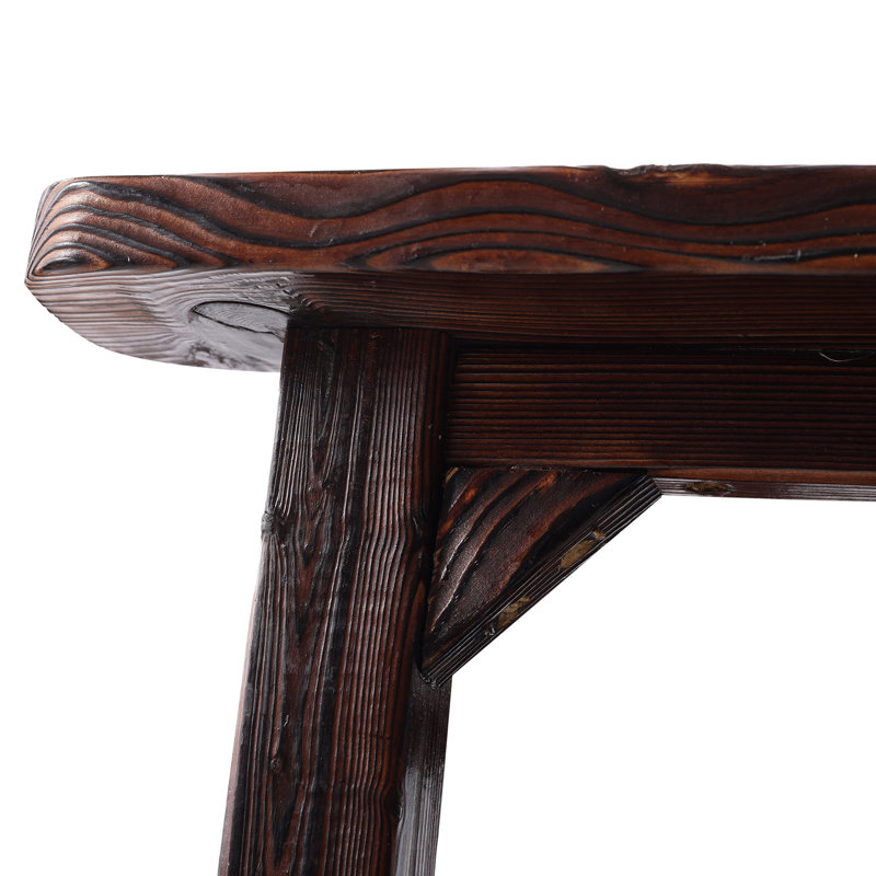 Oversized Brown Rocker Chair With Tall Back, Fir Wood, Smooth Rocking, Indoor/Outdoor Decor Rocking For Indoor And Outdoor, Oversized, Wide , Comfortable Seat