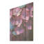Harmonie d'hydrangées rose néon - Hortensia, art mural sur bois de pin naturel-1857032561