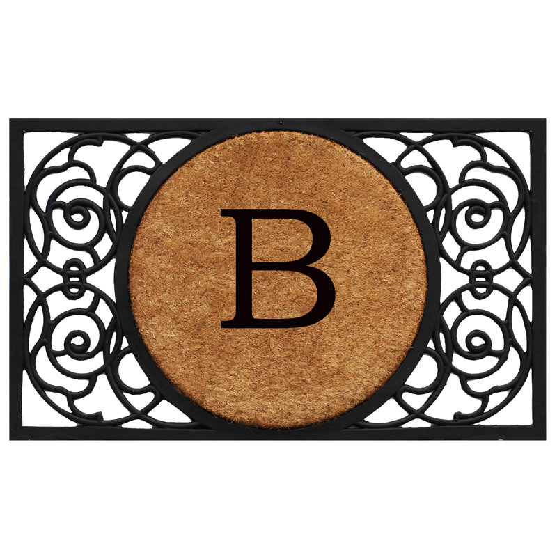 Cermenho Non-Slip Outdoor Doormat, B, Rectangle 18" x 30"