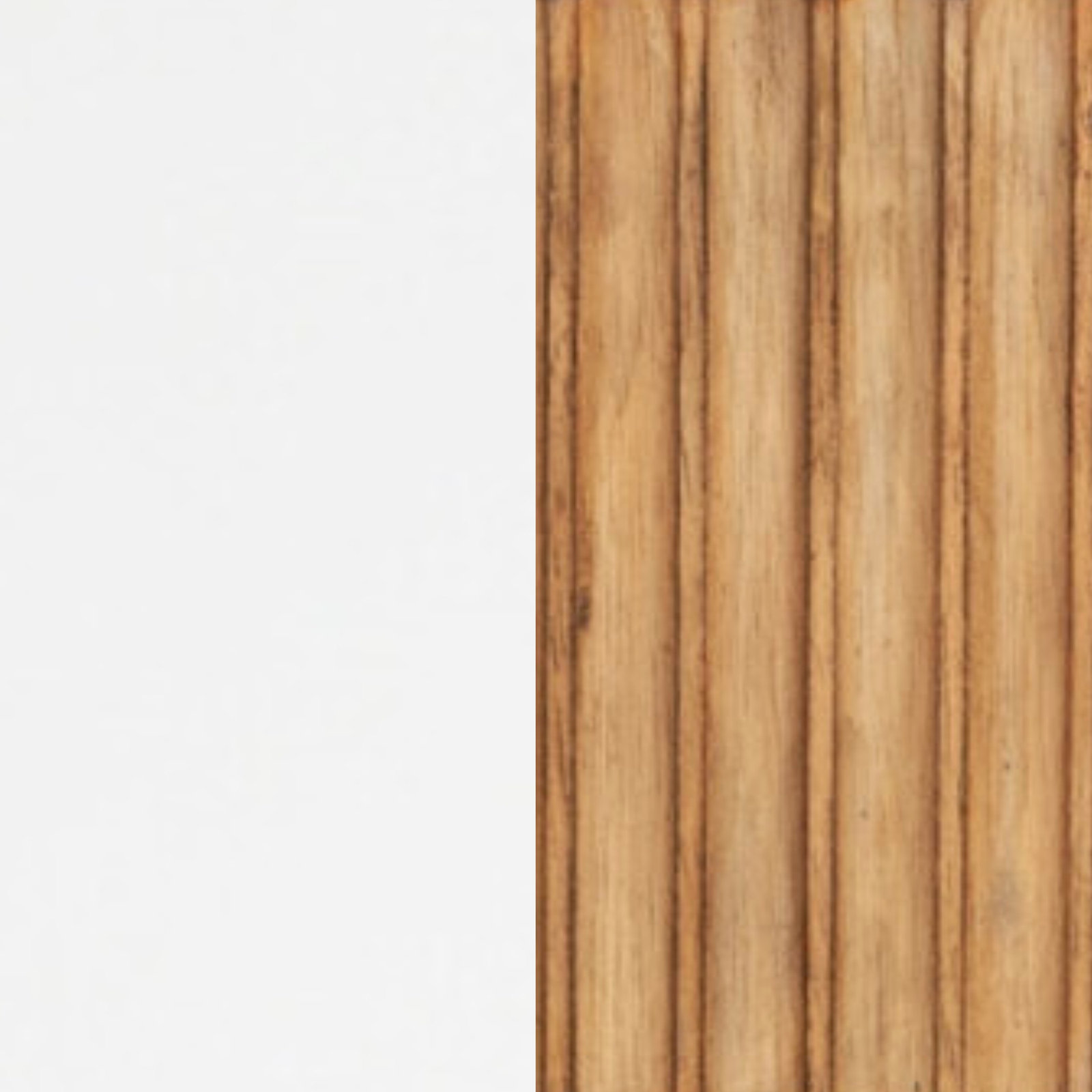 Larsen Desk, White/Natural