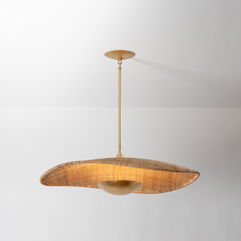 SHILOH PENDANT, 10.75" H x 34" W x 34" D