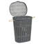 Plastic Laundry Basket with Handles-410539079