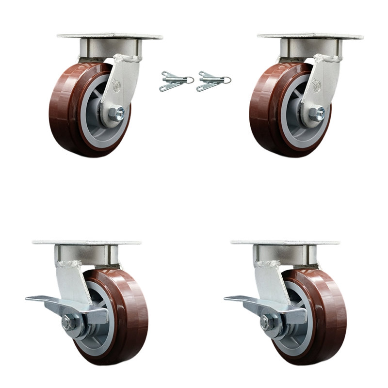 Kingpinle Poly on Polyolefin Caster