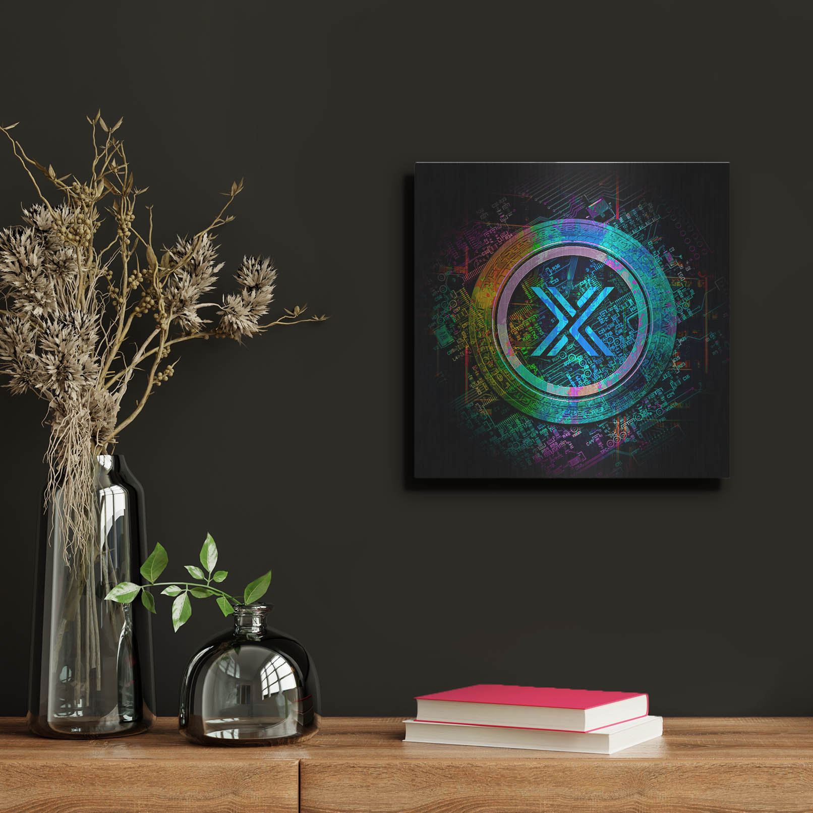 Red Barrel Studio® 'Immutable' by Epic Portfolio Metal Wall Art | Wayfair