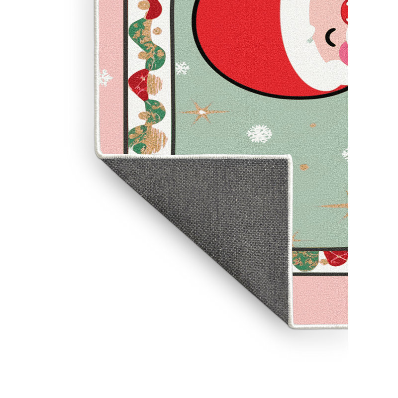 Tapis vacances de Noël The Holiday Aisle®, Rectangle 7 pi x 9 pi
