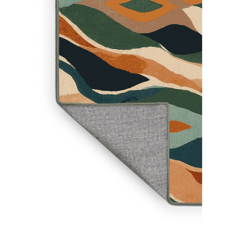 Meadow Illusion Rug, Round 8'