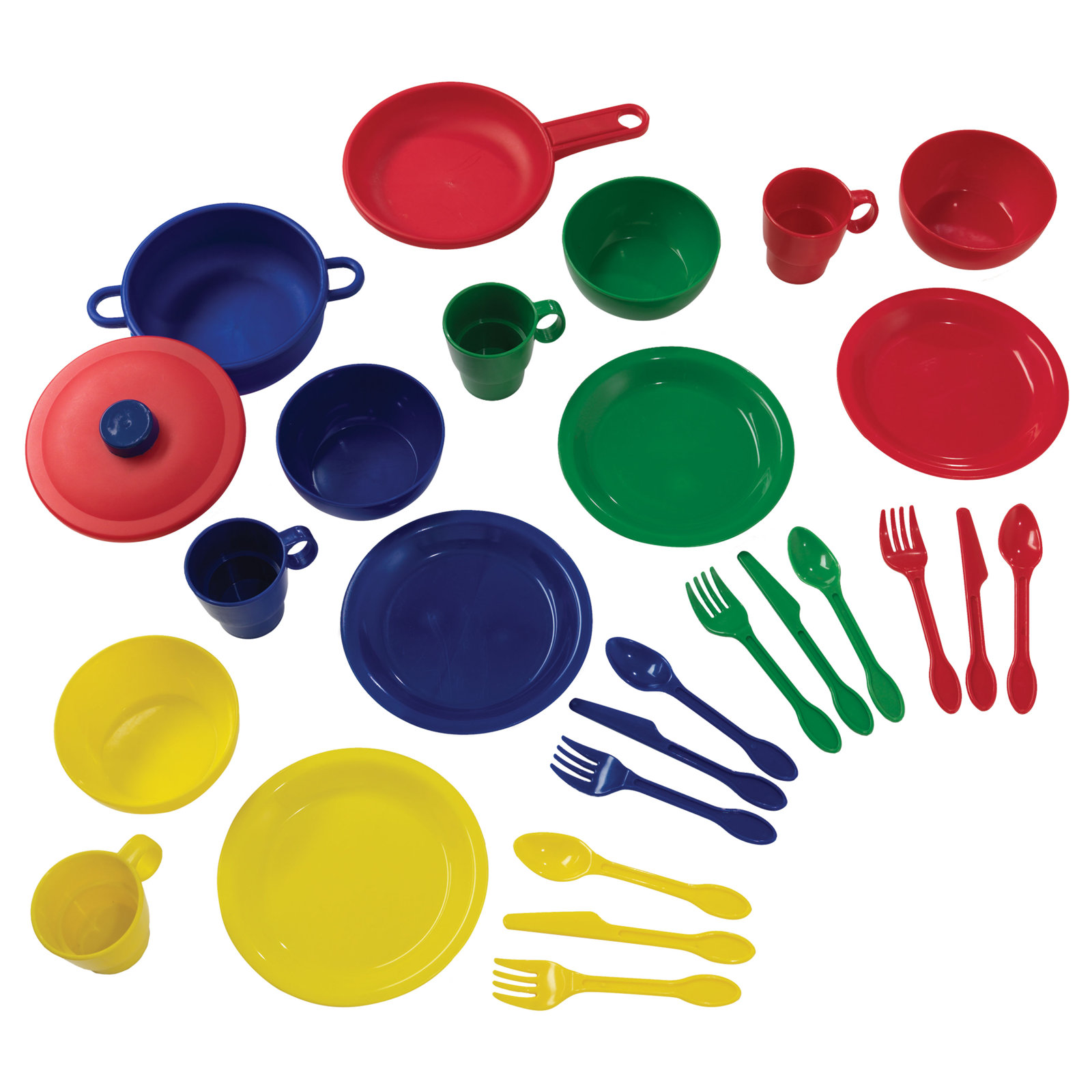 Play Cookware and Tea Set, Primary