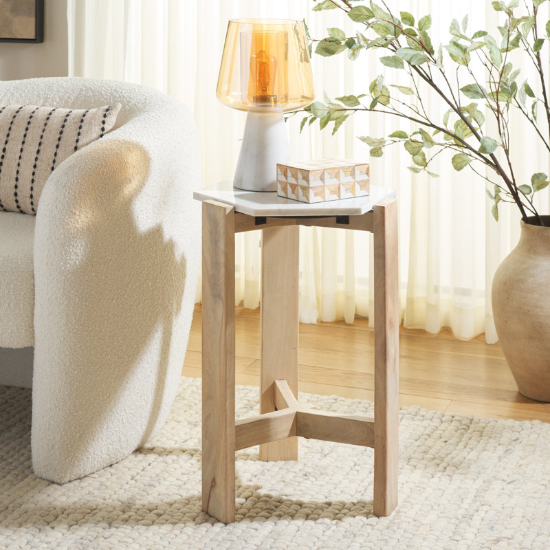 Table d'appoint en marbre Pisa