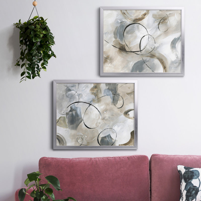 Reproduction de photo sur toile, Toile avec cadre argenté, Pas de tapis