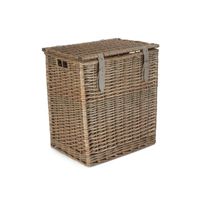 Wicker Vintner Hamper Storage Basket