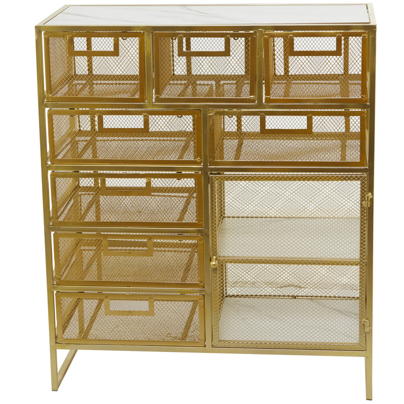 Commode de rangement 8 tiroirs Austin