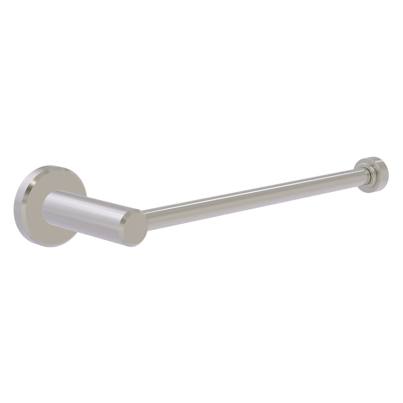 Barre à serviettes murale 10,08 po Malibu, Nickel satiné