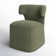 Vivora Upholstered Dining Chair With Casters