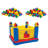 Intex 100-Pack Plastic Balls (2 Pack) w/ Inflatable Ball Pit Bouncer Ages 3-6