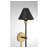 Ronsie 1-Light Dimmable Steel Armed Sconce