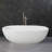 65'' x 29.5'' Soaking Solid Surface Bathtub
