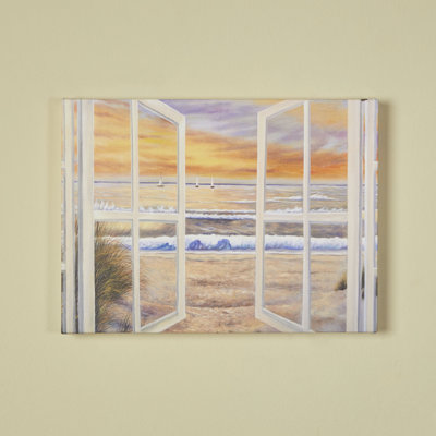 «Elongated Window» sur toile