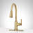 Greyfield Pull Down Single Handle Kitchen Faucet with Accessories-99346315