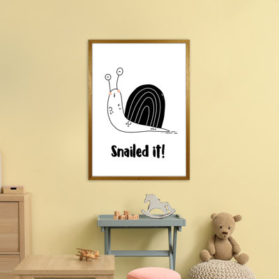 Snail by Miniofmine - Print