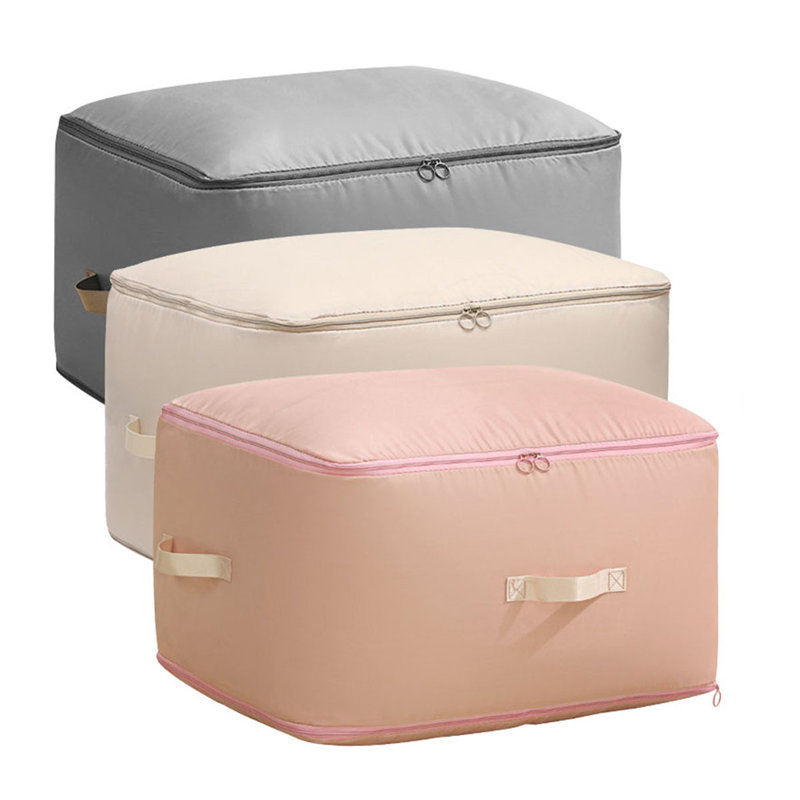 3 Pack Ultra Space Saving Self Compression Organizer Storage Bags for Comforters, Clothes, Blankets