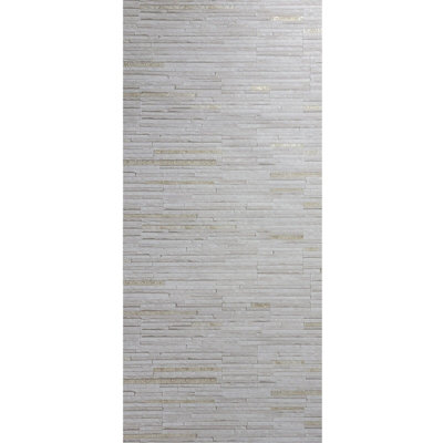 Wallpaper Textured Tan Gold Metallic Modern Faux Realistic Stone 3D