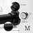 MERIVILLE 1-inch Diameter Metal Spring Tension Rod, Closet Rod, Tension Curtain Rod, Shower Curtain Rod, Adjustable-73432643-73432651