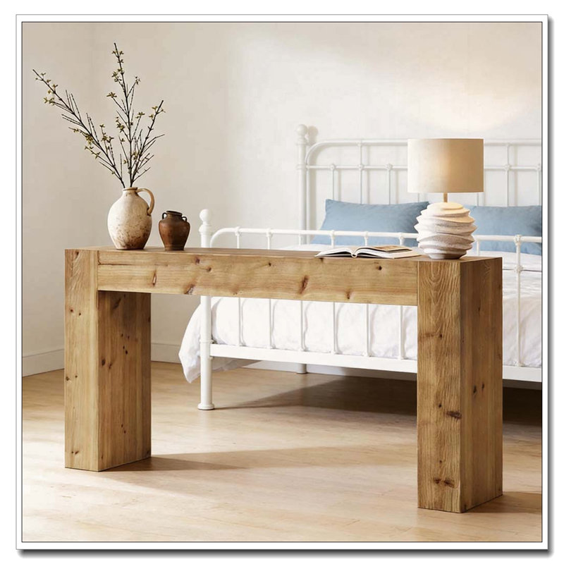Minimalist Design Hallway Table,Console table, Brown