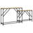vidaXL Nesting Console Tables Hallway Stand Behind Sofa 2 Pcs Engineered Wood-802145418