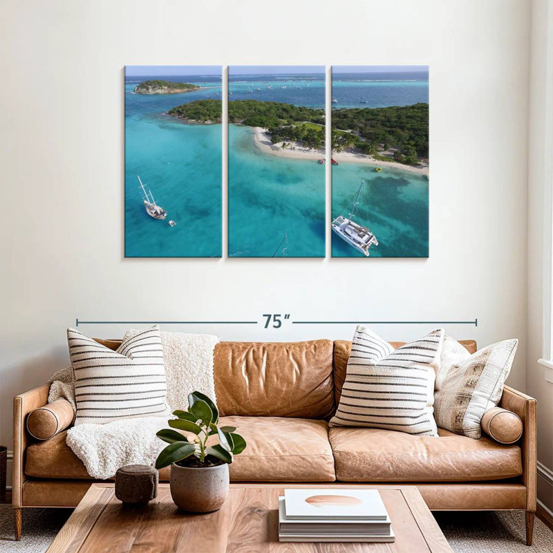 Tobago Cays Yachts, 36" H x 57" W