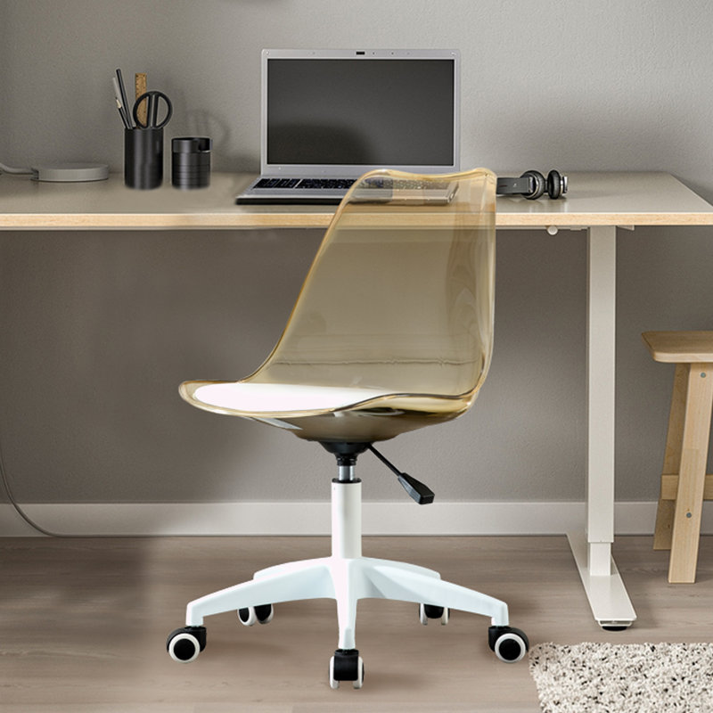 Chaise de bureau Branden-Lee, Brun / Blanc