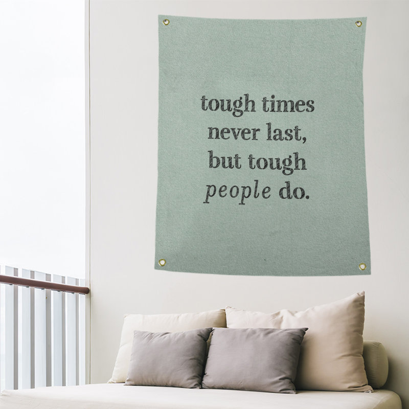 Tapisserie en polyester rigide times, H 80 po x l 59 po, Vert / Noir