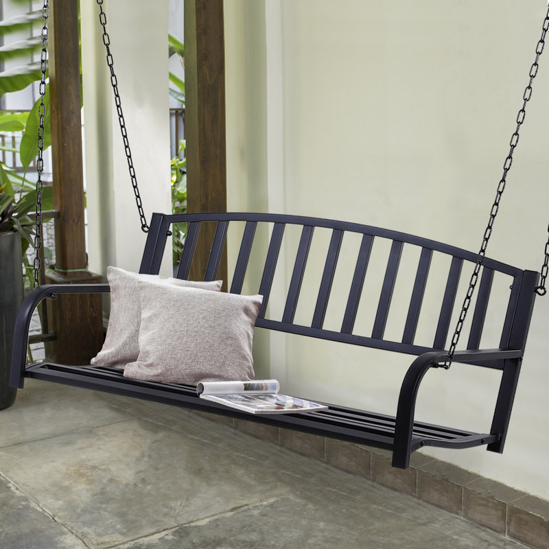 Banc de balançoire de patio Outsunny