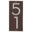 Floating 1-Line Wall Address Plaque-458687019-458687188-458691484