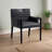 Aimee Vegan Leather Dining Arm Chair-1901019771-1901019744