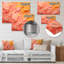 «Pink Radiant Dusk Dream I», art mural abstrait en métal, collage MT131740-1340610382